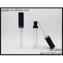 Hot sale&Empty Plastic Quadrate Lip Gloss Tube AG-LPG01, AGPM Cosmetic Packaging , Custom Colors/Logo